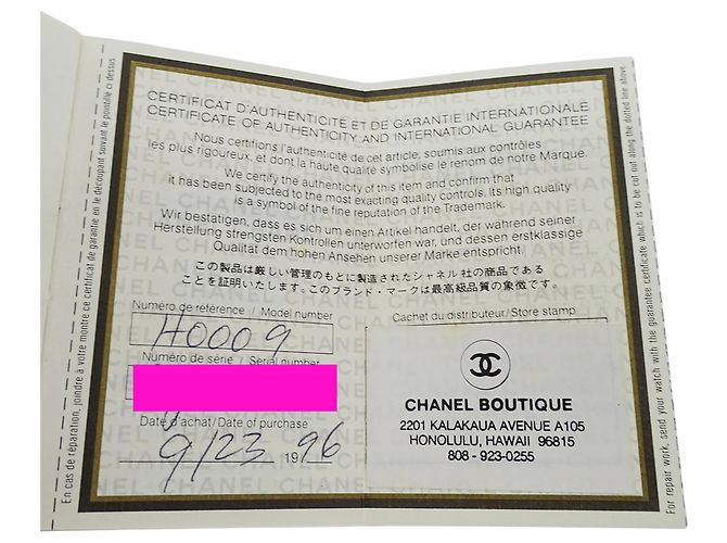 Chanel Quarzuhr für Damen - Ansicht 9