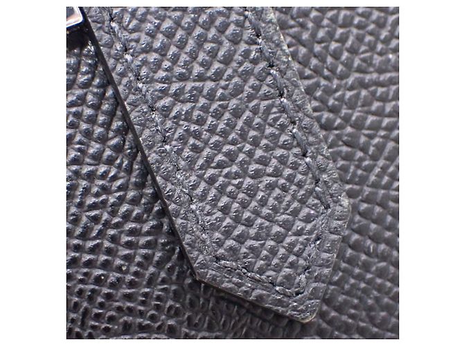 Hermès Hermes Bearn Soufflé Bi-fold Wallet Schwarz - Ansicht 4