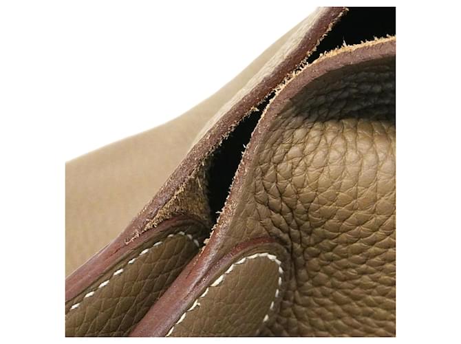 Hermès Borsa Hermes Picotin Lock GM Taupe - vista 6