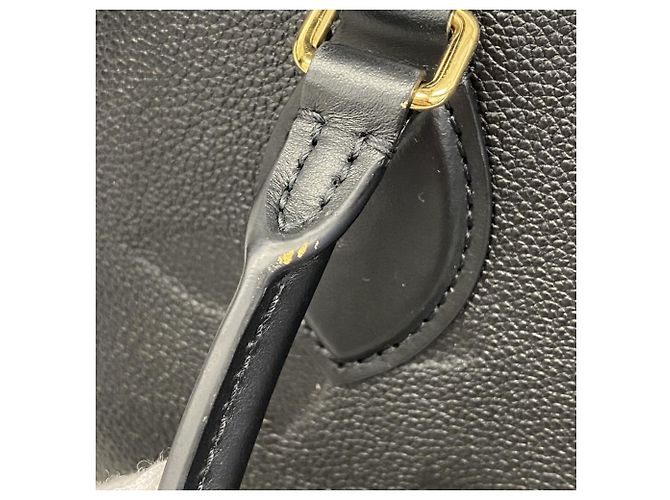 Borsa Tote Louis Vuitton Monogram Empreinte OnTheGo MM Nero - vista 7