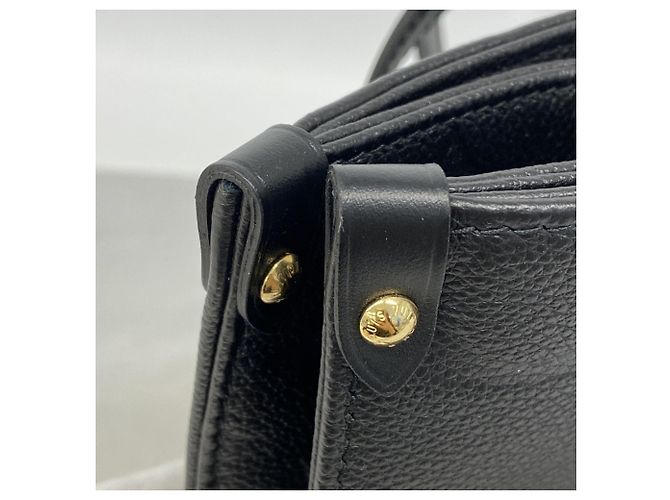 Borsa Tote Louis Vuitton Monogram Empreinte OnTheGo MM Nero - vista 8