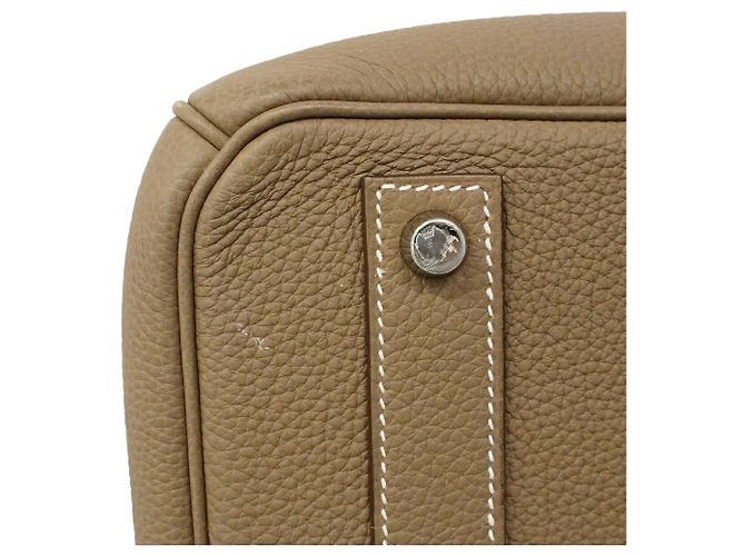 Hermès Borsa Hermes Birkin 40 Togo Etoupe Taupe - vista 9