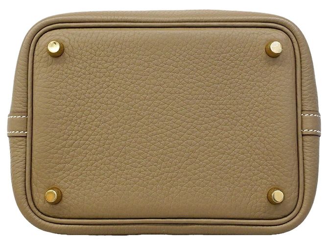 Hermès Hermes Picotin Lock PM Handtasche Taupe - Ansicht 3