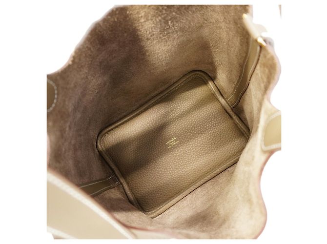 Hermès Hermes Picotin Lock PM Handtasche Taupe - Ansicht 4