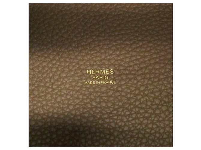 Hermès Hermes Picotin Lock PM Handtasche Taupe - Ansicht 5