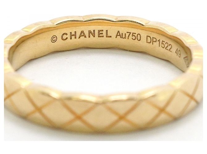 Anello Chanel Coco Crush in oro giallo 18K - vista 4
