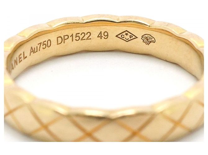 Anello Chanel Coco Crush in oro giallo 18K - vista 5