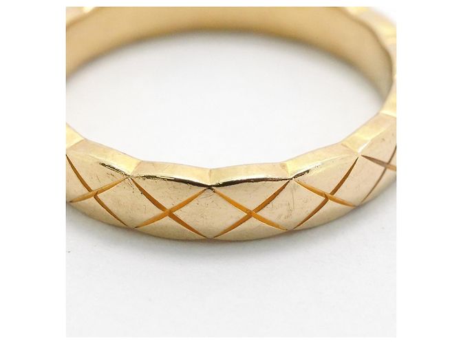 Anello Chanel Coco Crush in oro giallo 18K - vista 8