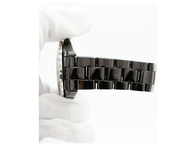 Orologio Chanel J12 Diamond H1626 Quadrante Nero da Uomo - vista 6