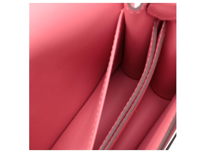 Hermès Borsa Roulis 18 Mini Swift Rosa - vista 6
