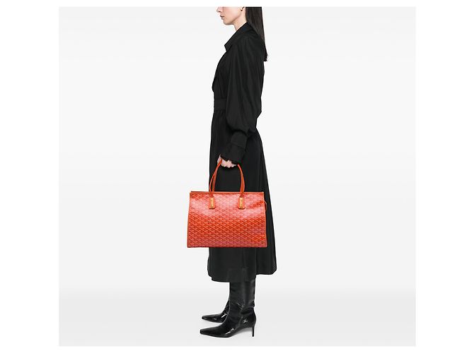 Tote Goyard Orange Goyardine Marquises Arancione - vista 6