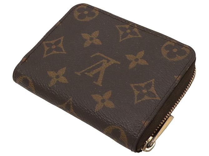 Monedero Zippy Monogram marrón Louis Vuitton Castaño - vista 2