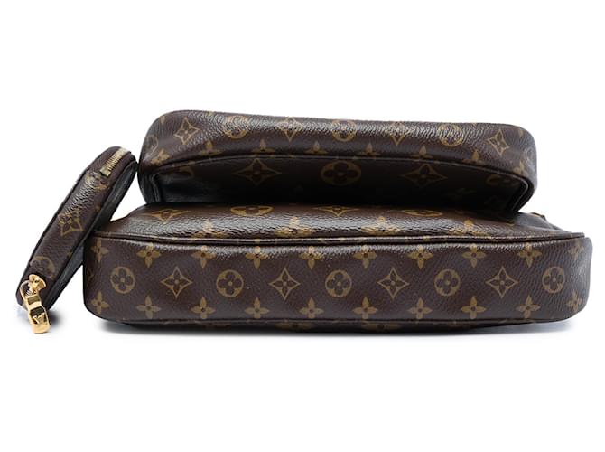 Louis Vuitton Marrone Monogram Multi Pochette Accessoires - vista 3