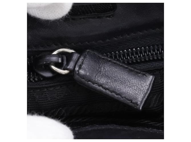 Prada Black Tessuto Tote Schwarz - Ansicht 20