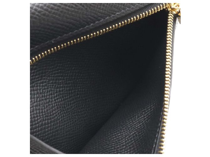 Cartera compacta Kelly Pocket en Epsom negro Hermès - vista 3