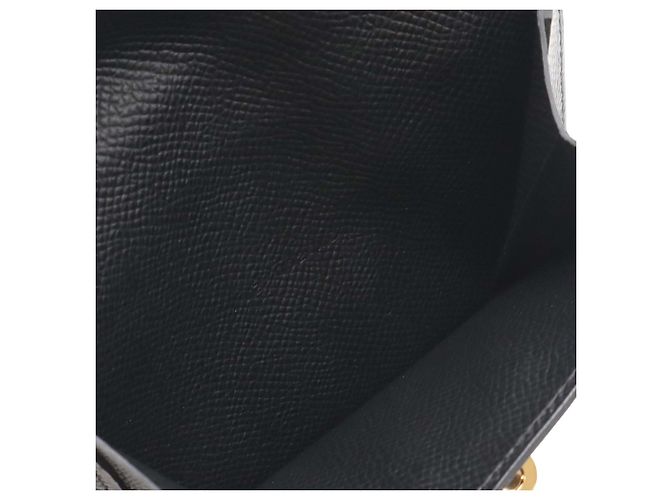Cartera compacta Kelly Pocket en Epsom negro Hermès - vista 4