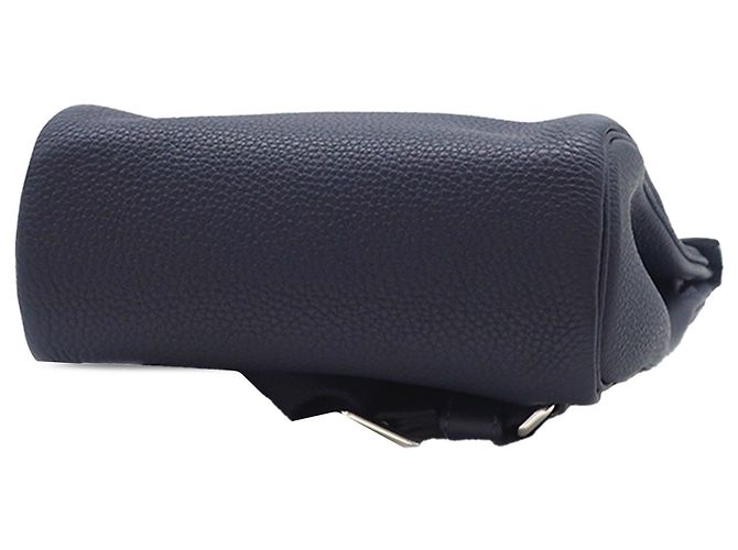 Hermès Blue Togo Kelly Hac A Dos PM Blau Marineblau - Ansicht 3