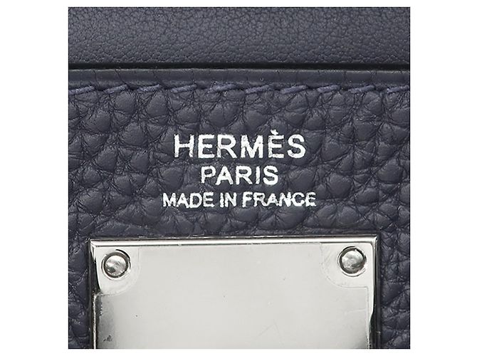 Hermès Blue Togo Kelly Hac A Dos PM Blau Marineblau - Ansicht 5