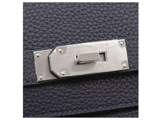 Hermès Blue Togo Kelly Hac A Dos PM Blau Marineblau - Ansicht 6