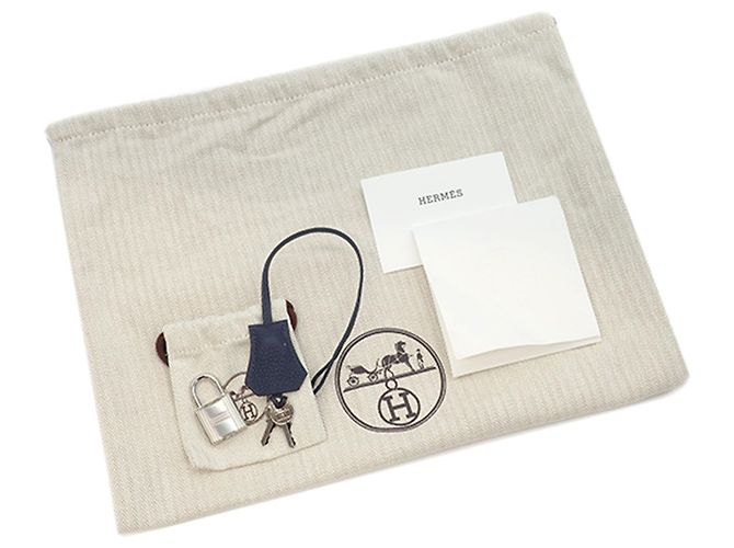 Hermès Blue Togo Kelly Hac A Dos PM Blau Marineblau - Ansicht 9