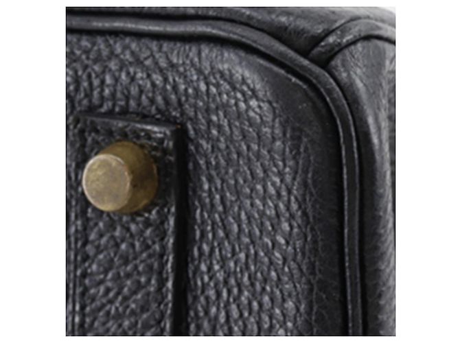 Hermès Black Fjord Birkin Retourne 35 Nero - vista 13