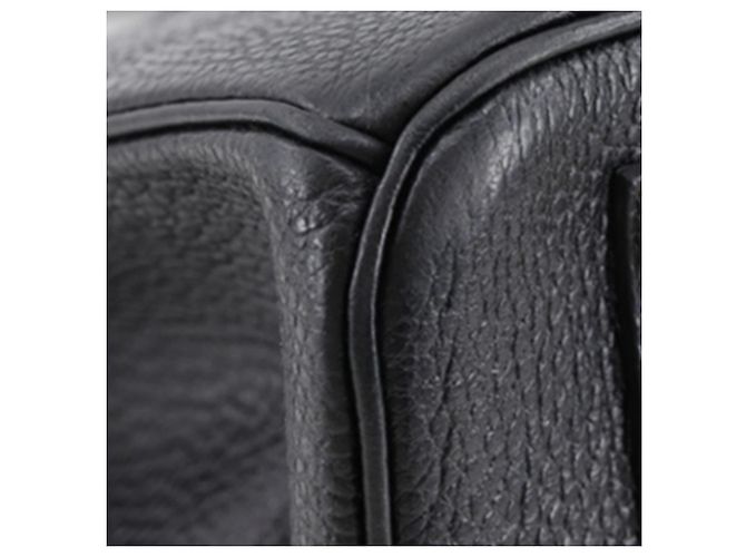 Hermès Black Fjord Birkin Retourne 35 Nero - vista 14