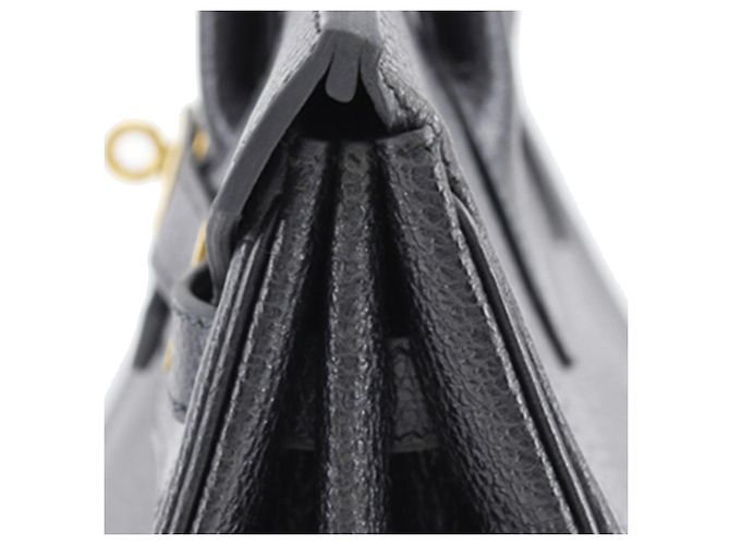 Hermès Black Fjord Birkin Retourne 35 Nero - vista 20