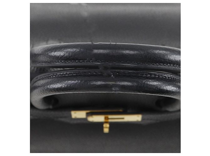 Hermès Black Fjord Birkin Retourne 35 Nero - vista 22