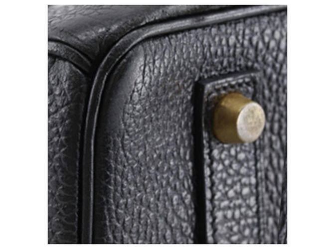 Hermès Black Fjord Birkin Retourne 35 Nero - vista 34