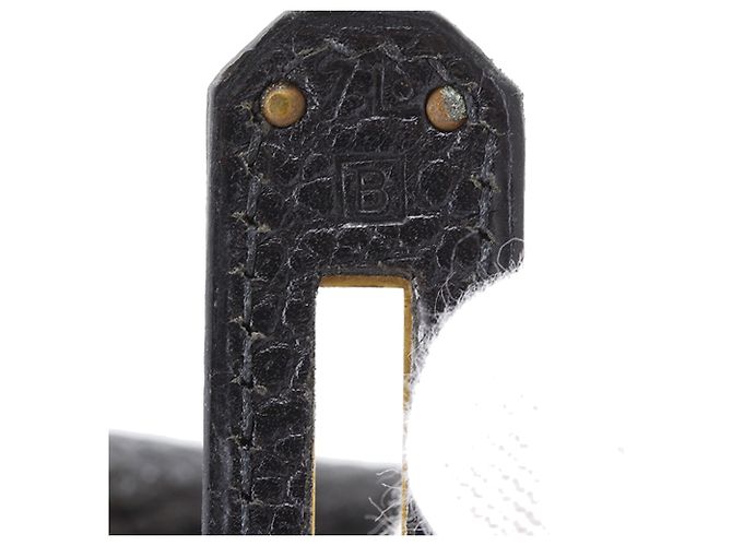 Hermès Black Fjord Birkin Retourne 35 Nero - vista 8