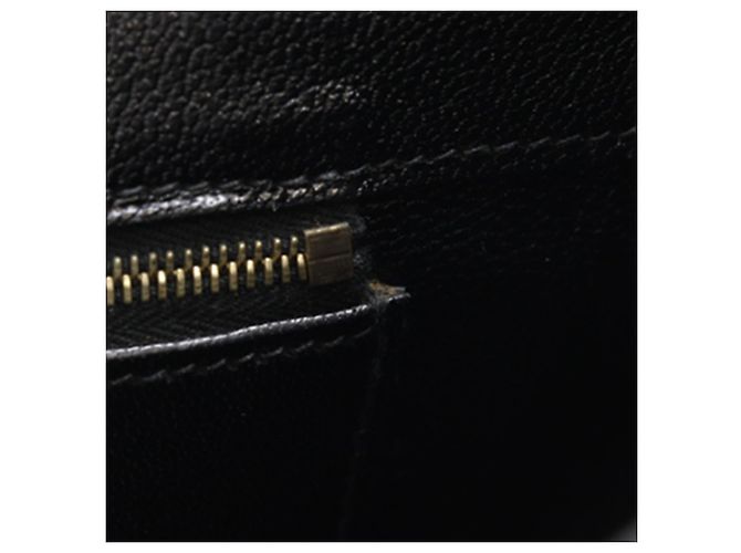 Hermès Black Fjord Birkin Retourne 35 Nero - vista 9