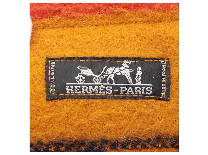 Borsa Rocabar Aline in tela gialla Hermès Giallo - vista 6