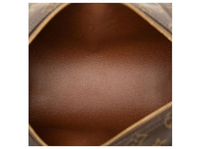 Louis Vuitton Marrone Monogram Papillon 28 - vista 4