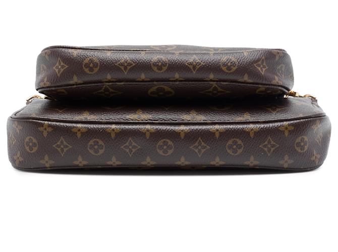 Louis Vuitton Marrone Monogram Multi Pochette Accessoires - vista 3