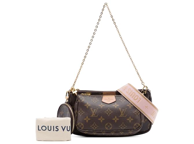 Louis Vuitton Marrone Monogram Multi Pochette Accessoires - vista 7
