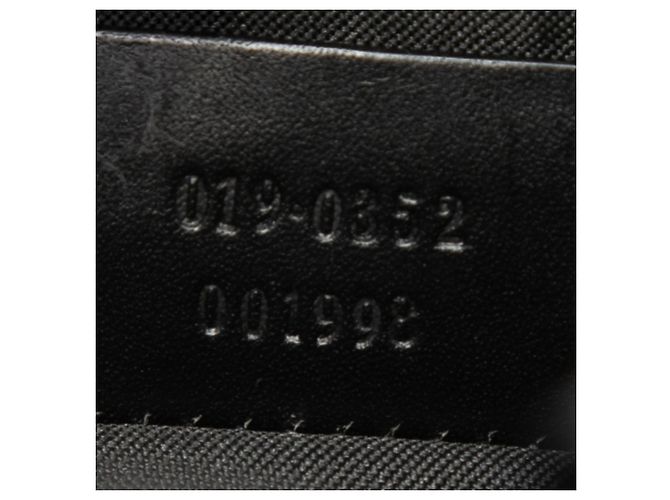 Gucci Black GG Canvas Backpack - view 6