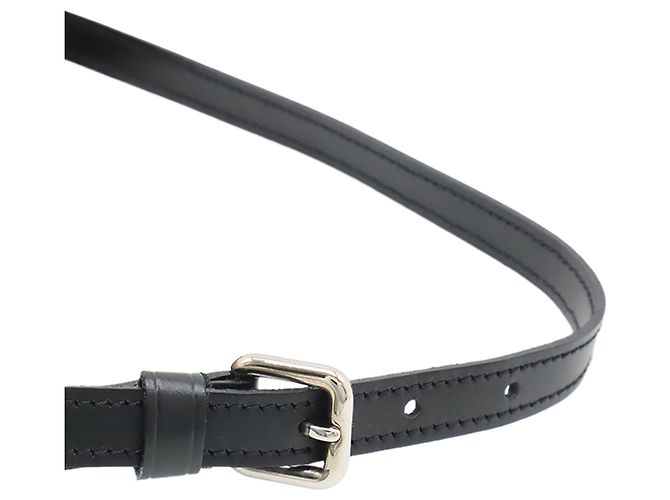 Louis Vuitton Black Monogram Mini Satin Boulogne Nero - vista 6