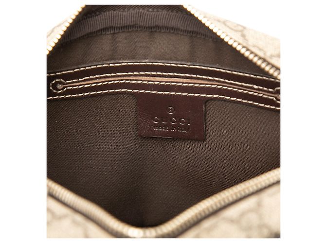 Gucci Beige GG Supreme Crossbody - vista 5
