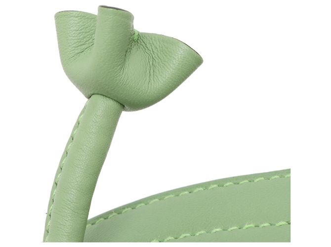 Bolsa Hermès Aline Mini em couro Swift verde Verde claro - vista 8