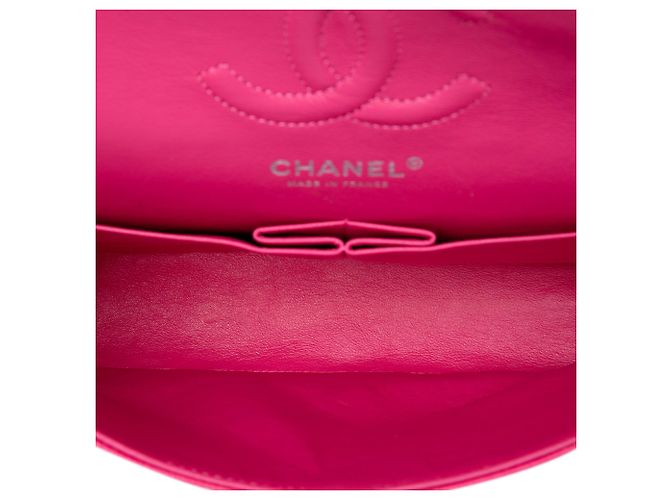 Chanel Rosa Medium Classic Caviar Double Flap - vista 4