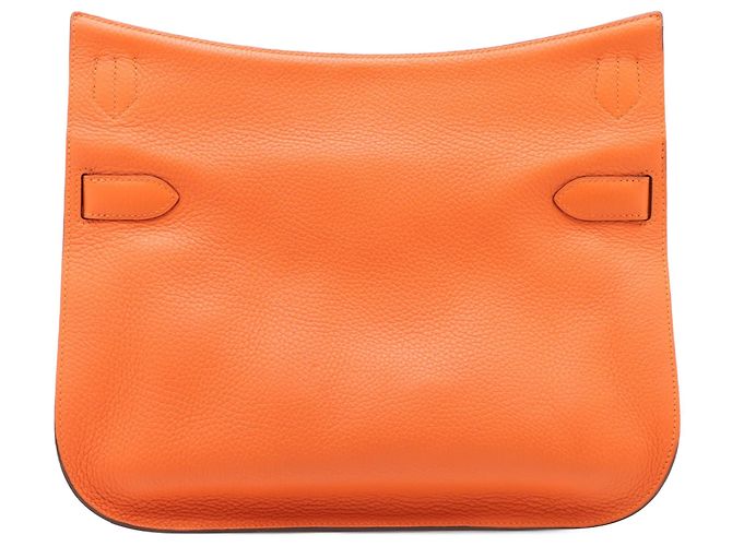 Hermès Orange Clemence Jypsiere 34 Arancione - vista 2