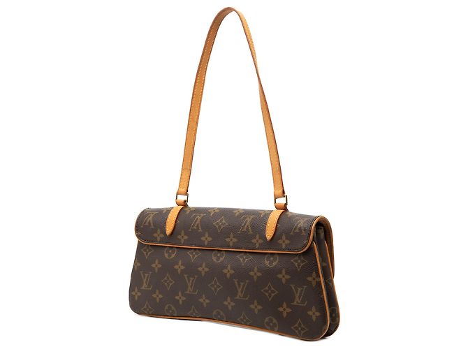 Borsa a tracolla Louis Vuitton Marrone Monogram Marelle - vista 2