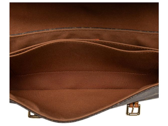 Borsa a tracolla Louis Vuitton Marrone Monogram Marelle - vista 4