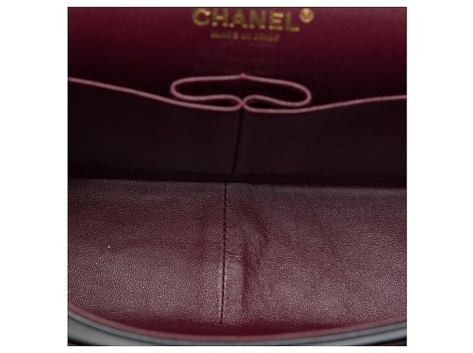 Chanel Black Jumbo Classic Lambskin Double Flap Nero - vista 4