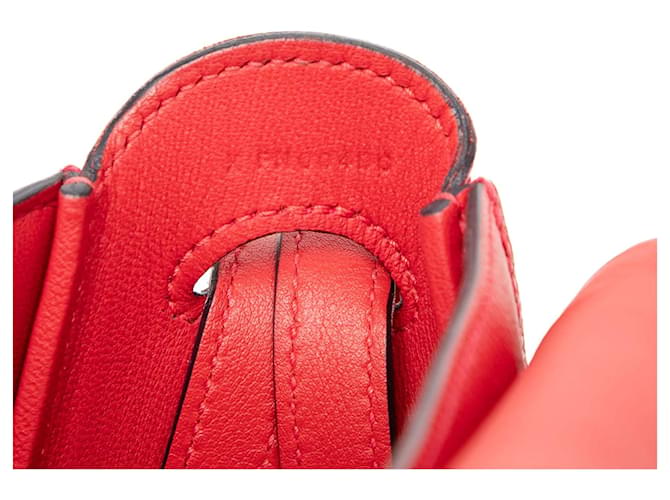 Hermès Red Epsom e Swift Harnais Rosso - vista 6