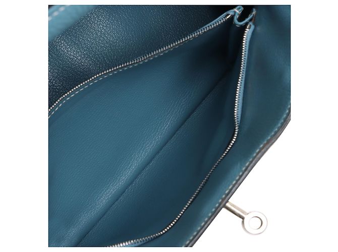 Hermès Blue Clemence Jypsiere 34 - vista 4