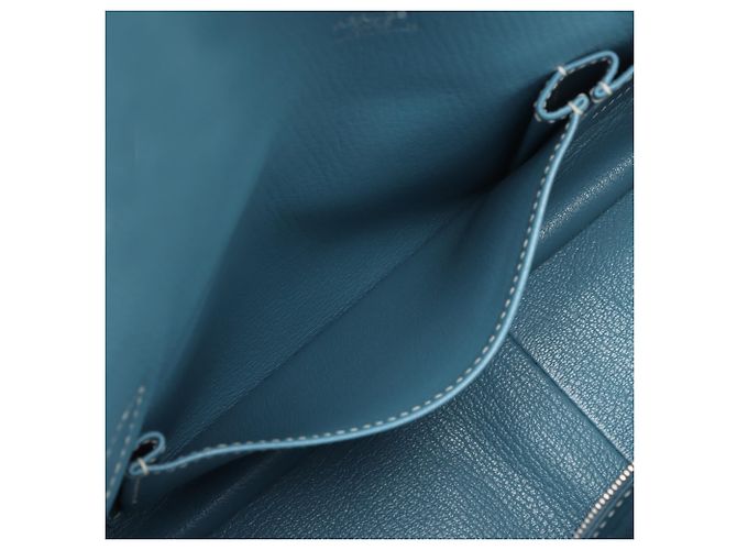 Hermès Blue Clemence Jypsiere 34 - vista 5