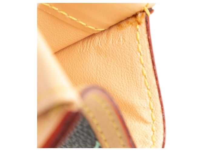 Louis Vuitton Black Monogram Multicolore Porte Monnaie Plat - view 7