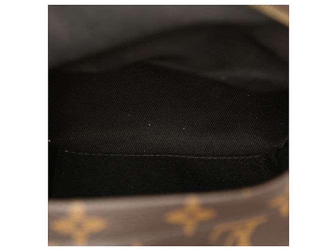 Louis Vuitton Marrone Monogram Mini Palm Springs - vista 4