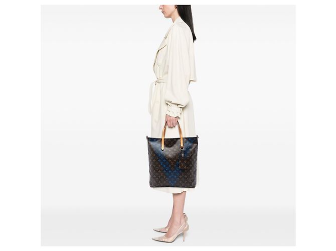 Louis Vuitton Cabas Jour Monogram V marrón Castaño - vista 6